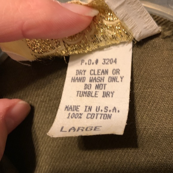 Cach’e vintage vest in army green - Picture 6 of 6